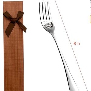 Dingle Hopper Engraved Stainless Steel Fork